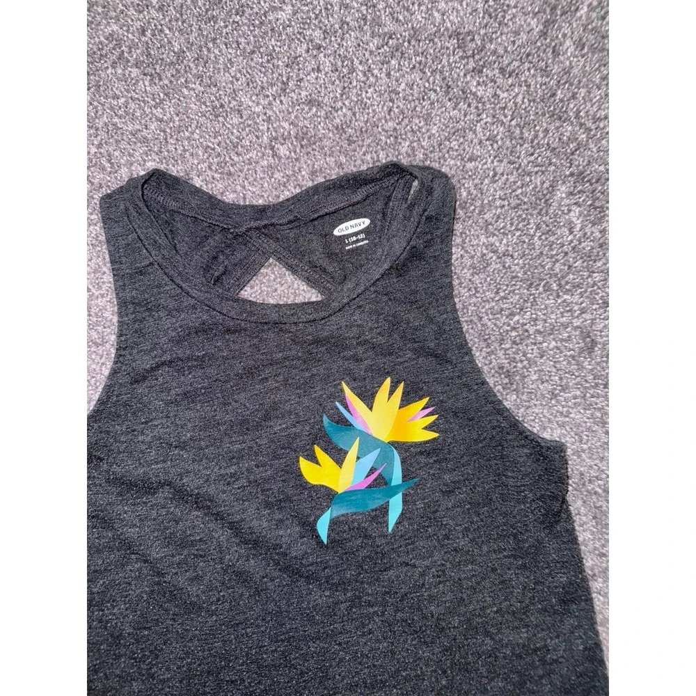 Old Navy Girls Grey Tank Top‎